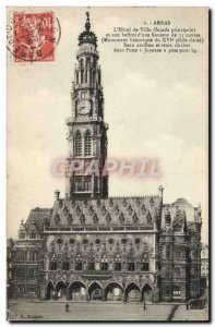 Old Postcard Arras L & # 39Hotel Town And Its belfry