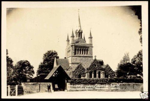 i.o.w. WHIPPINGHAM Saint Mildreds Church 1930 RPPC