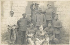 German military soldiers iconic instant photo postcard ww1 military uniforms