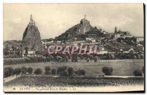 Old Postcard Le Puy General view taken of Mondon