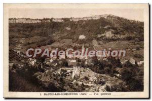 Postcard Old Baume Les Messieurs Vue Generale