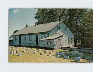 Postcard The Friends Meeting House at Pennsdale Pennsylvania USA