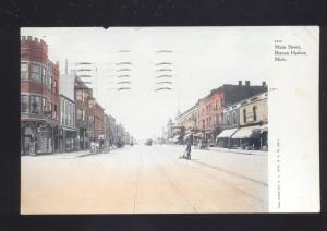 CAPE MAY NEW JERSEY OLD CARS CAPE MAY VINTAGE POSTCARD N.J.