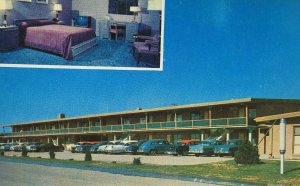 Park Hill Motor Hotel TV Denver CO Colorado Vintage AAA Classic Cars