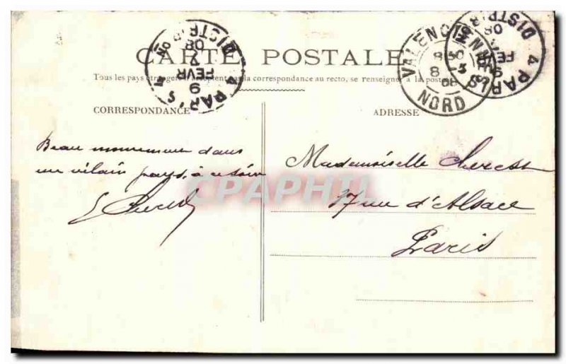 VINTAGE POSTCARD Valencian Town Hall