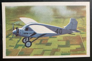 Mint France Real Picture Postcard RPPC Bellaca Miss Columbia Airplane