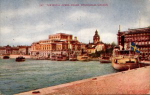 Sweden Stockholm The Royal Opera House