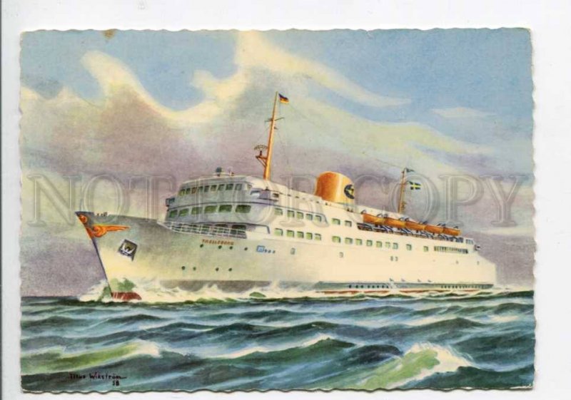 401943 SWEDEN ship Trelleborg Old Ultra postcard