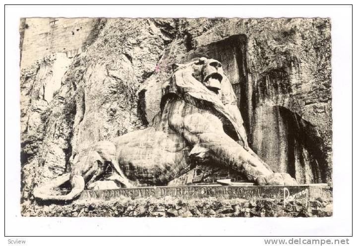RP; Le Lion, Belfort Terrotoire of Belfort, Franche-Comte, France, 00-10s