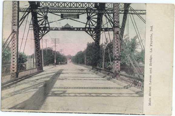 D/B Main Street Levee & Bridge La Fayette Indiana IN