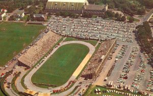 Vintage Aerial View of the Hershey Stadium at HersheyPark in famous Hershey, PA