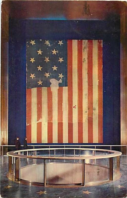 Original Star Spangled Banner Which Inspired the National