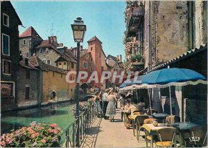 Modern Postcard Annecy (Haute Savoie) Walk in the Old Neighborhoods