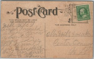 RUSSIAN BUSINESS LAKOWITZ JUDAICA ANTIQUE POSTCARD