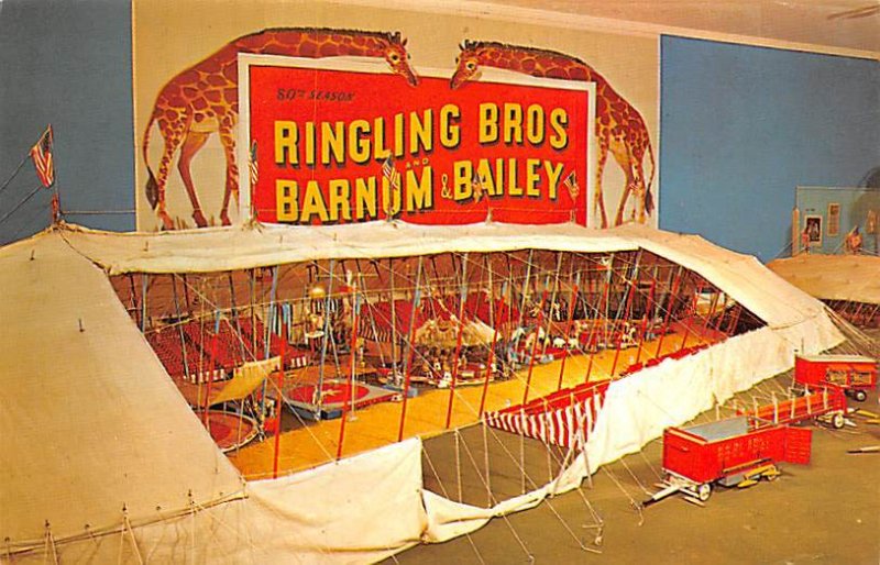 Miniature Reproduction of Ringlin Brothers & Barnum & Bailey Circus Unused 