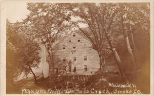 E93/ Wellsburg West Virginia RPPC Postcard 1911 Waugh's Mill Buffalo Creek 6