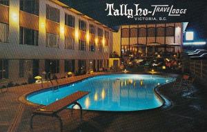 Canada British Columbia Taly Ho TraveLodge Swimming Pool Victoria