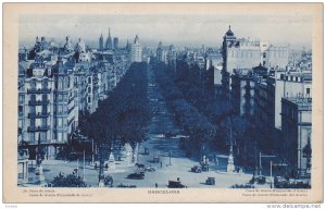 Paseo De Gracia, Promenade Of Grace, BARCELONA (Catalonia), Spain, 1910-1920s