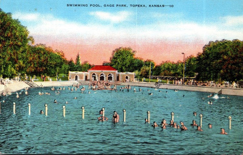 Kansas Topeka Gage Park Swimming Pool