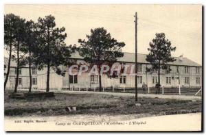 Old Postcard Army Camp Coetquidan L & # 39hopital