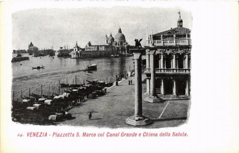 CPA Venezia Piazzetta S.Marco col Canal Grande. ITALY (524884)