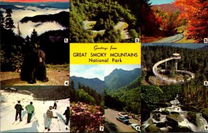 Tennessee Greetings From Great Smoky Mountains National Park Multi View