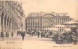 Lot 30 belgium bruxelles brussels maison des corporations chariot