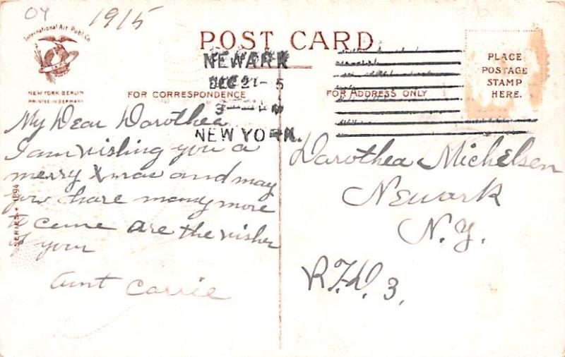 Artist Ellen Clapsaddle Christmas  