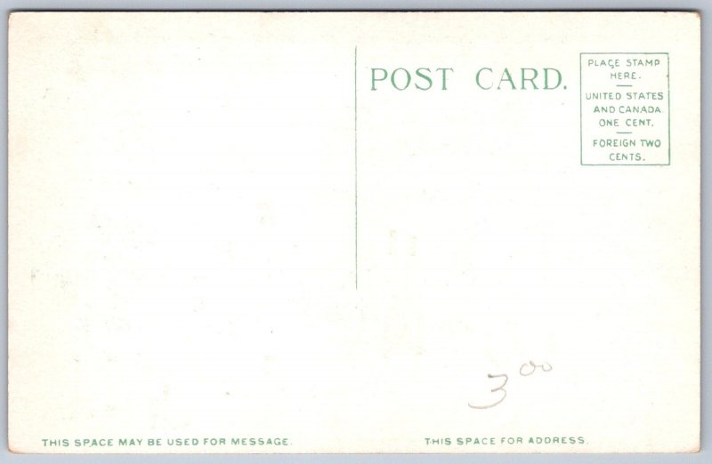 K28/ Nantucket Massachusetts Postcard c1910 Cliff Beach Bath House 90