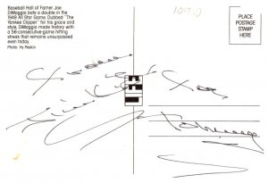 Joe DiMaggio bats a double 1949 All Star Game