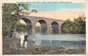 Stone Bridge, Silver Lake East Liberty - Pittsburgh, Pennsylvania PA