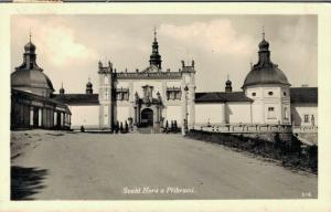 Czech Republic Svatá Hora u Příbrami Příbram RPPC 02.56