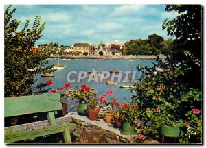 Modern Postcard The Colors Britain in Sainte Marine Benodet (Finistere) MX a ...