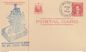 87th Anniversary of Birth , Dr Jose Rizal , Manila , Philippines , 1948