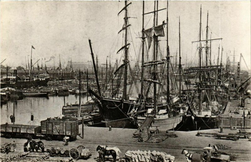 CPA AK Sailing Vessels in Antwerpen SHIPS (911723)