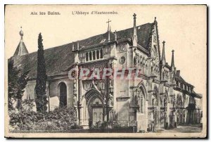 Old Postcard Aix les Bains Hautecombe Abbey