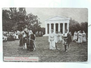 Colchester Pageant Constantius Helena King Coel & Nobles Vintage Postcard c1909