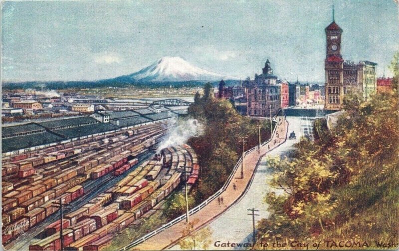 Tacoma WA Washington Tuck Postcard G26