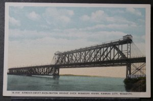 Kansas City, MO - Armour-Swift- Burlington Bridge over Missouri River