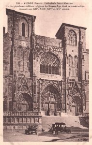 Vintage Postcard Vienne Cathedrale Saint-Maurice Un Des Plus Beaux Edifices