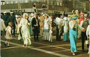 Edmonton Alberta Klondike Days People in Costume K-Days Unused Postcard E99