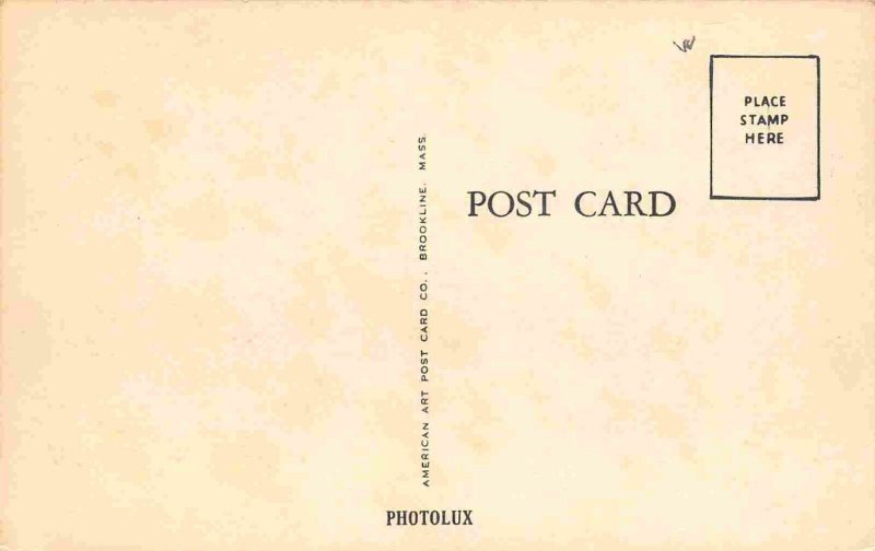 Cozy Corner Restaurant Pickup Truck Wells Maine 1940s postcard