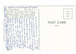 US Hotel Thayer, West Point, New York, Vintage Chrome Postcard #1