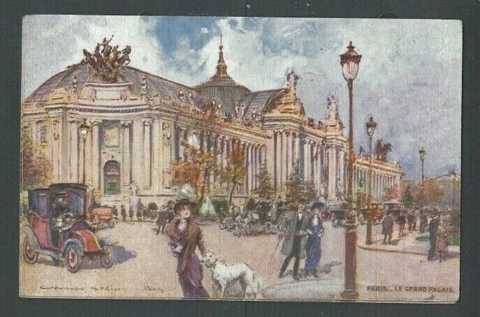 Ca 1908 Post Card Paris France The Grand Palace