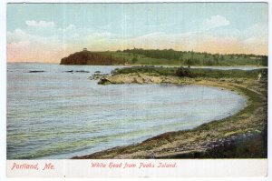 Portland, Me, White Head from Peaks Island