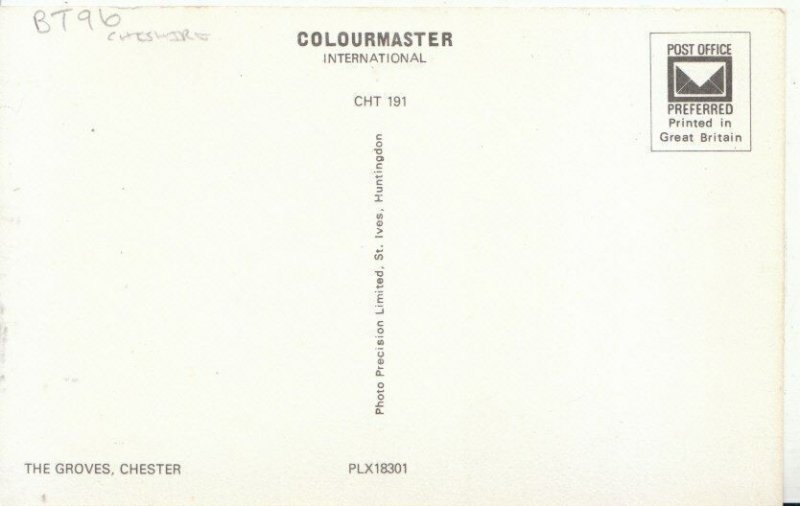 Cheshire Postcard - The Groves - Chester - Ref 6053A