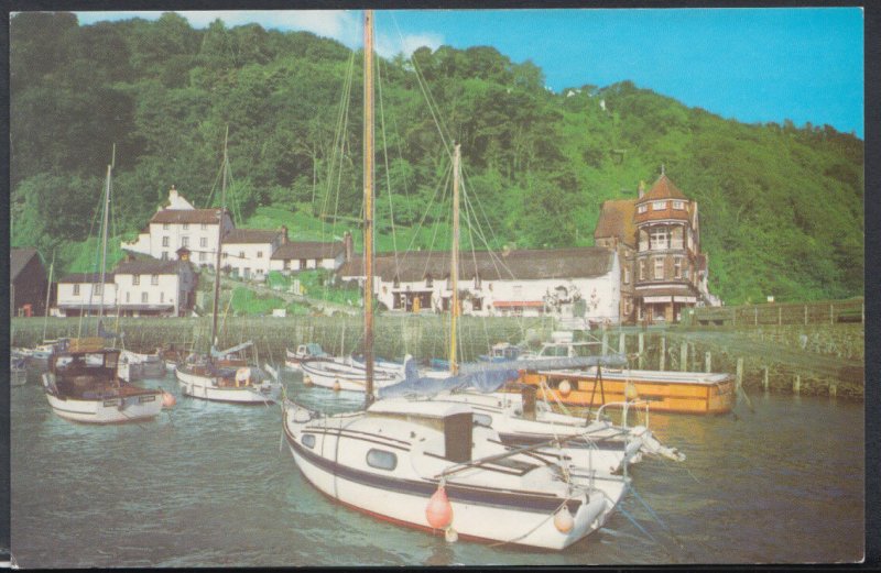 Devon Postcard - Lynmouth Harbour    RS10227