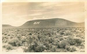 Battle Mountain Nevada 1940s Desert Scene RPPC real photo postcard 2214