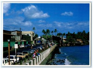 1985 Front Street Stores Lahaina Hawaii HI Maui Unposted Vintage Postcard