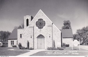 RP: 1st Baptist Church , MENDOTA , Illinois , PU-1959